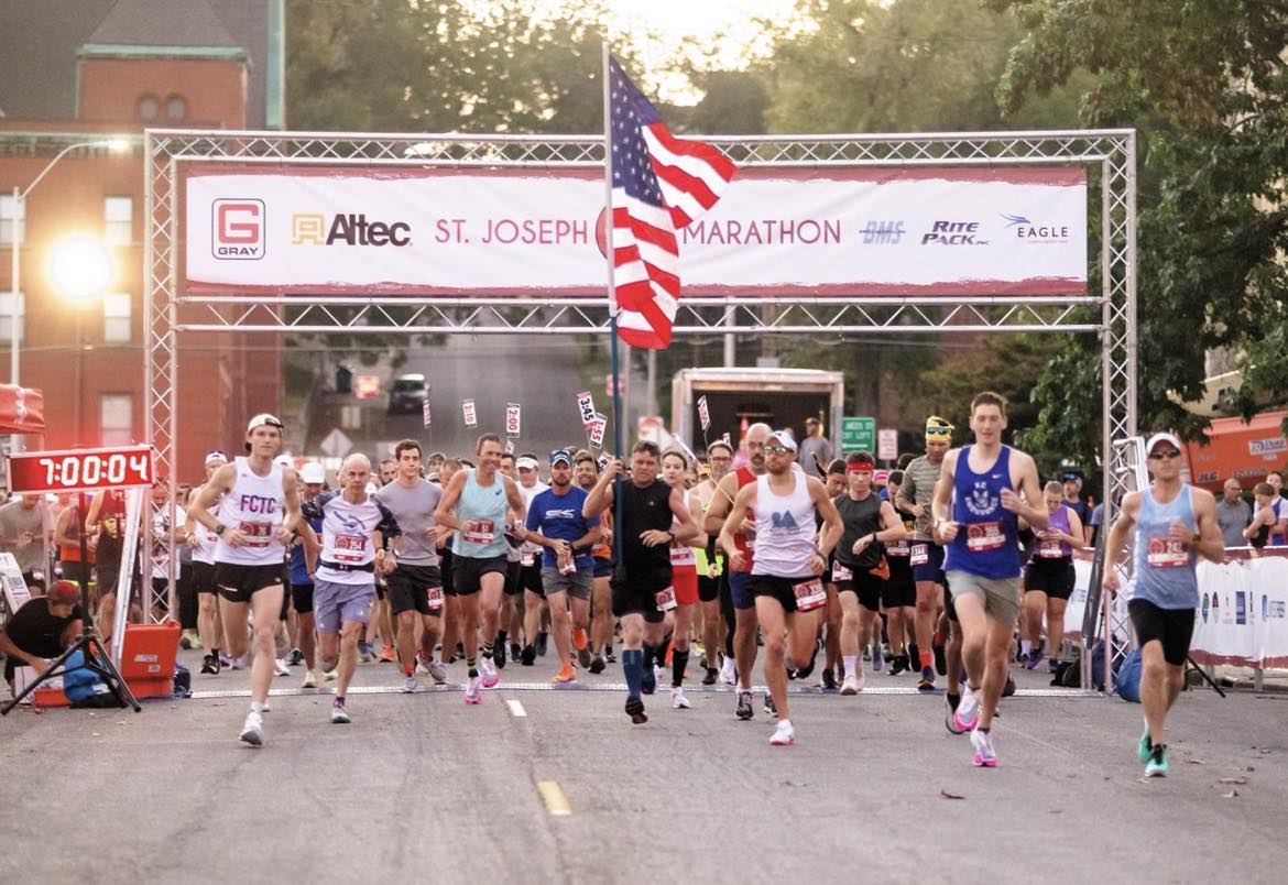 The 2nd annual St. Joseph, MO Marathon is September 28.