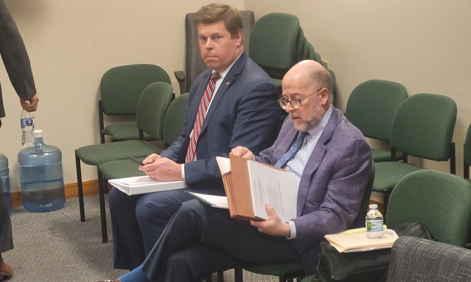 dean plocher at a hearing