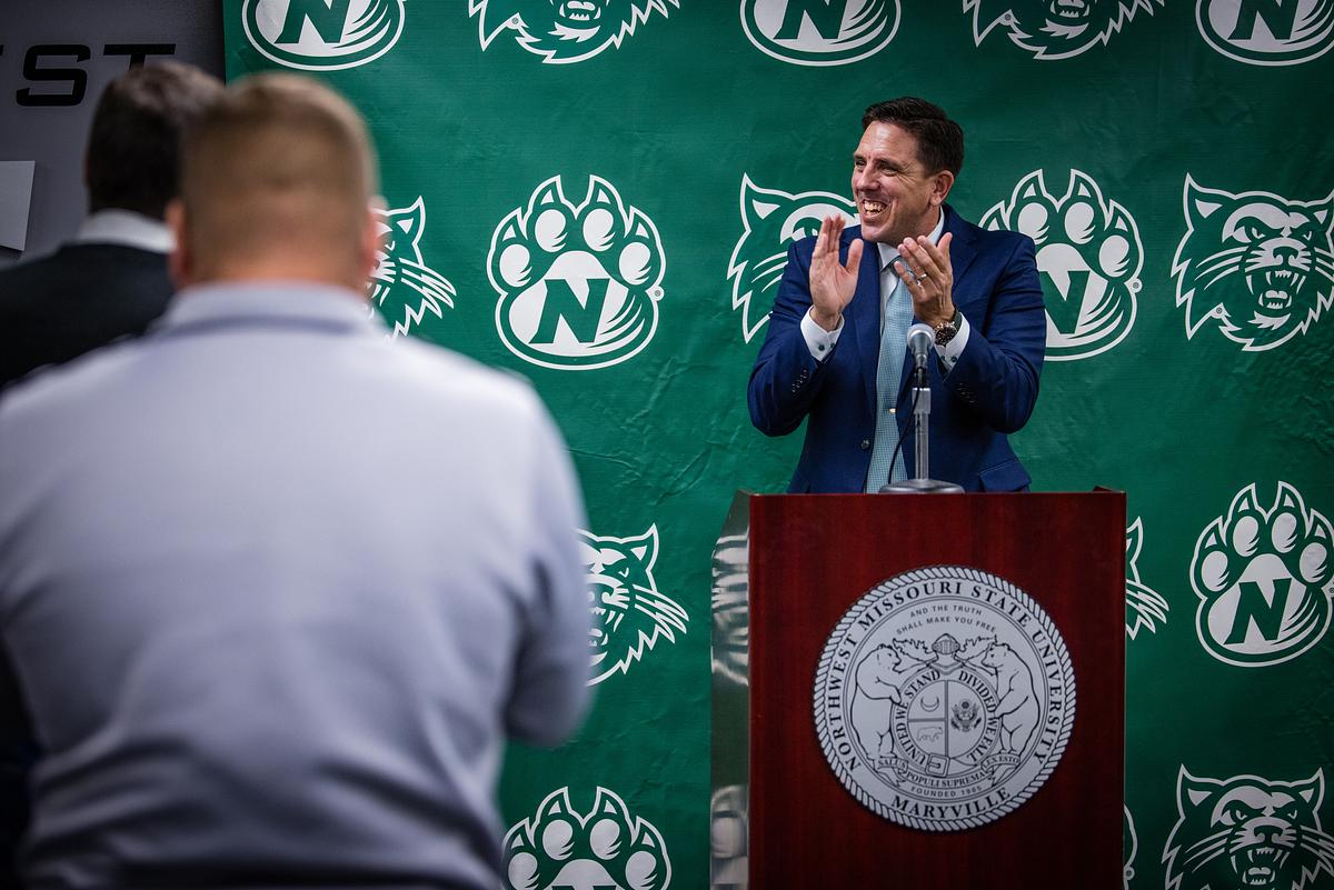 John McMenamin laid out his plan for Northwest football at Thursday's media conference.