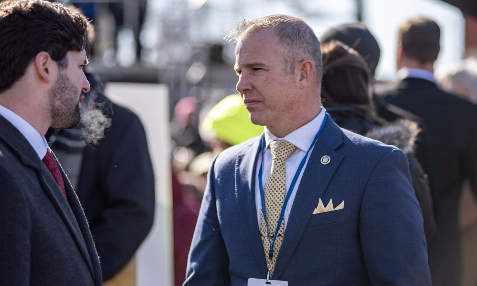 state senator brattin with governor mike kehoe