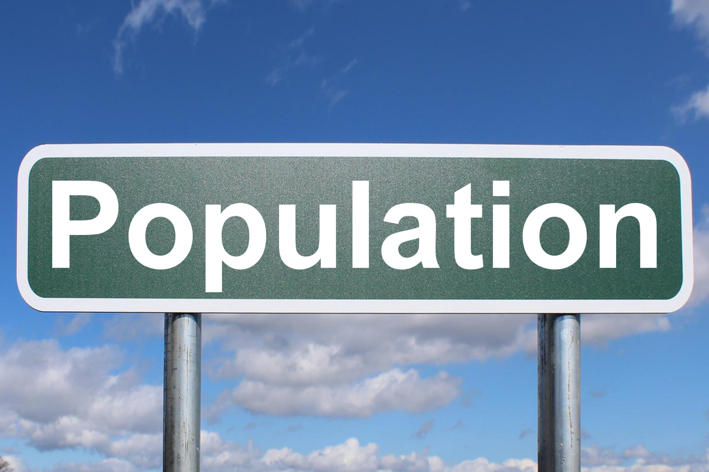 Population sign