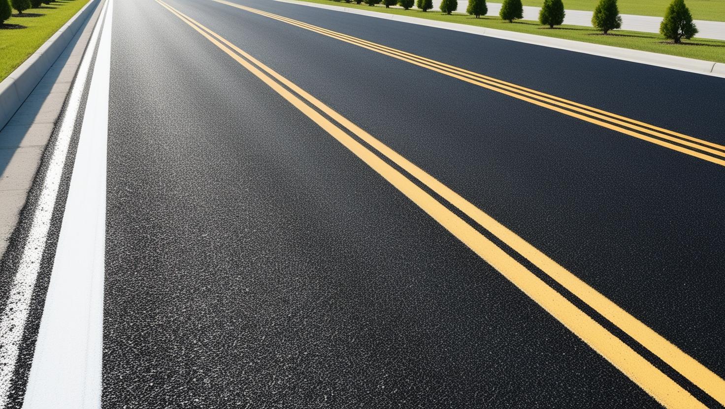 Resurfacing road work photo