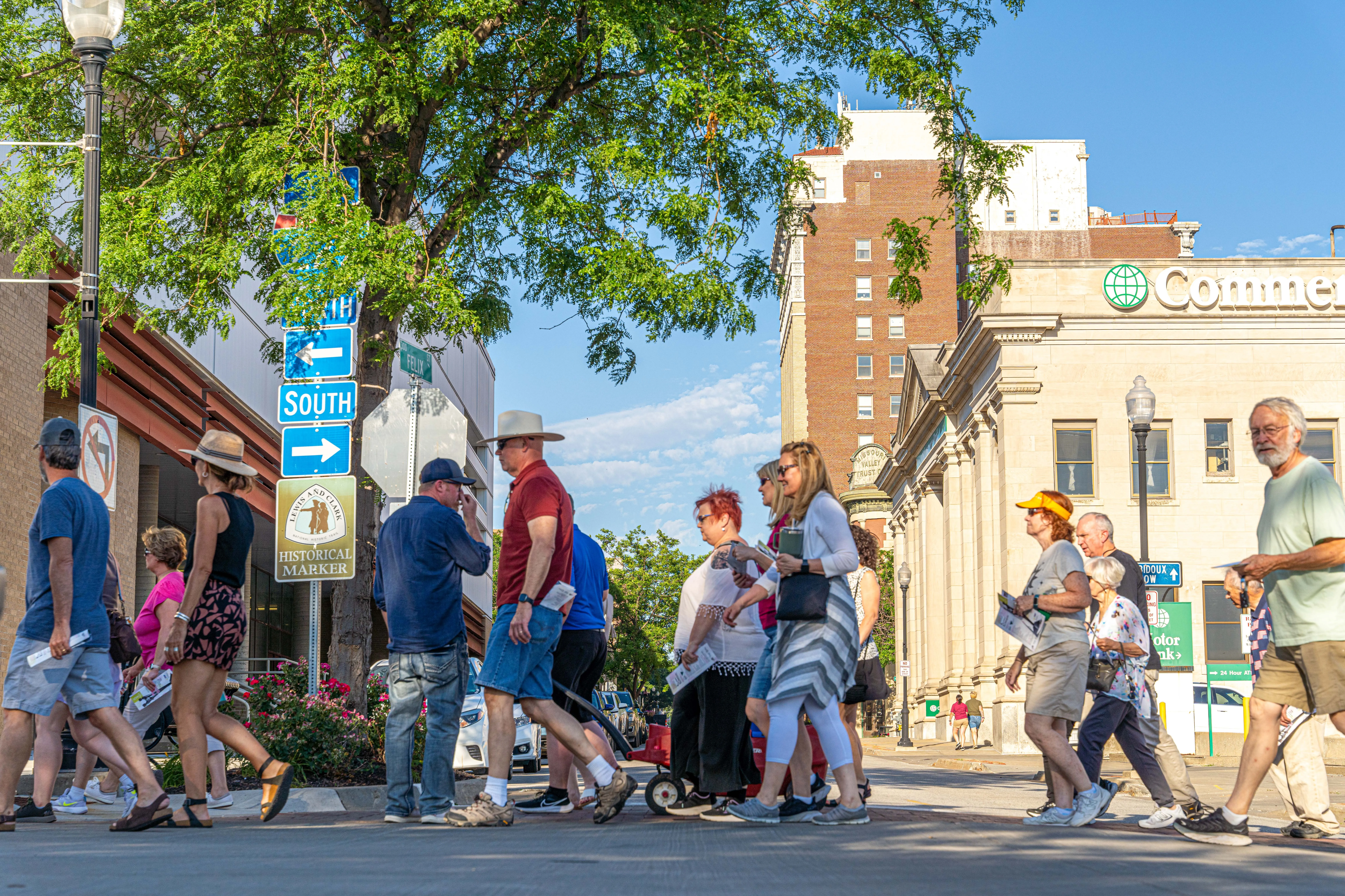 St. Joseph Sculpture Walk in Downtown 