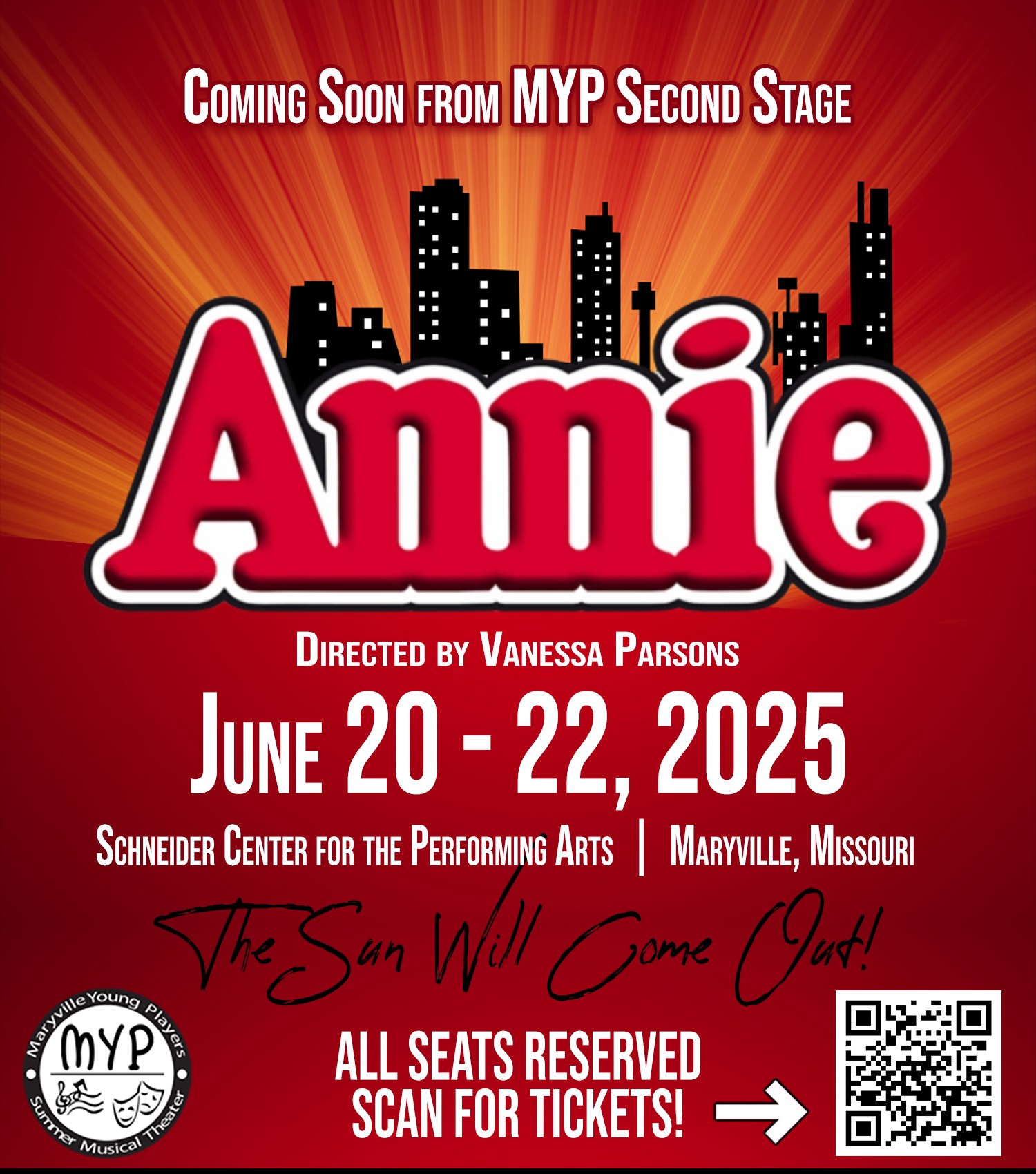 Maryville Young Players Second Stage - Annie, the Musical
