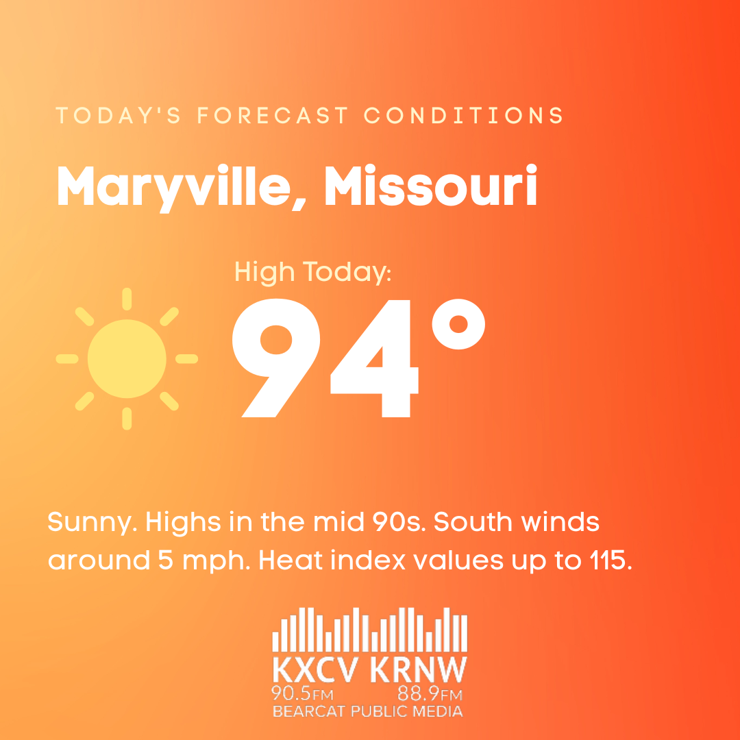 Maryville, MO weather today