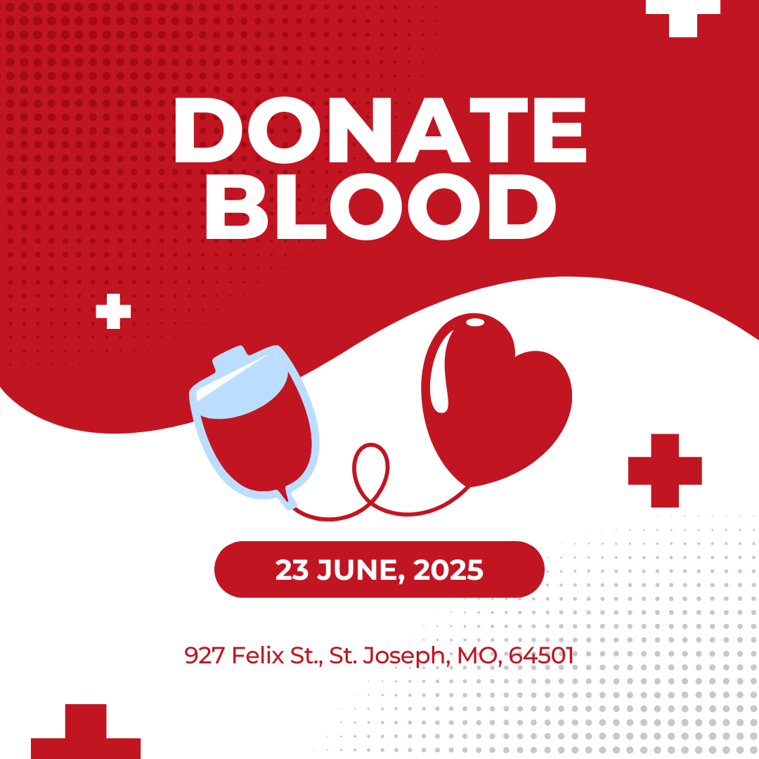 Blood drive in St. Joseph